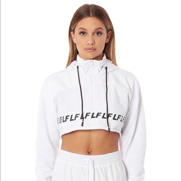LF Cropped Long Sleeve Sweatshirt - Picture 1 of 9